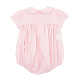 Pink Sawyer Bubble with Hand-embroidery - Pumpkins