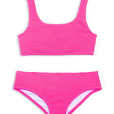 Girls Square Neck Two Piece Bikini