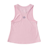 Girls' Race Her Back Active Tank in Pink Lady