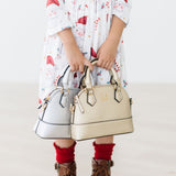 Gold Metallic Girl's Crossbody Purse