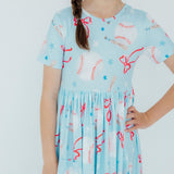 SALE Grand Slam Glam S/S Pocket Twirl Dress