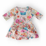 Harvest Blooms 3/4 Sleeve Twirl Bodysuit