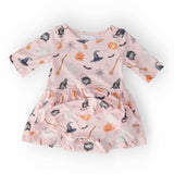 Hey Boo 3/4 Sleeve Twirl Bodysuit