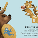 I Love You Daddy - Children's Padded Board Book - Family Stories