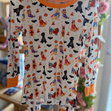 Spooky Dogs 2 Piece Pajamas Set