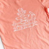 Scarecrow Orange Tee