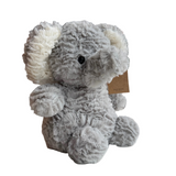 Luxe Grey Stuffed Elephant