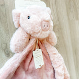 Large Lovey Blanket - Pink Pig