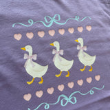 Purple Goosie Love Tee