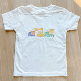 Construction Trucks Embroidered Shirt