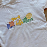 Construction Trucks Embroidered Shirt