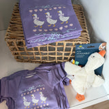 Goosie Goose Purple Bodysuit