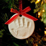 Hand Print Ornament Craft Dec 10th