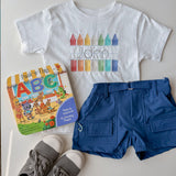 Custom Back To School Embroidery | Crayons