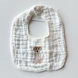 Muslin Lab Puppy Dog Bib