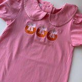 Pumpkin Bow Trio Pink Dress