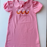 Pumpkin Bow Trio Pink Dress