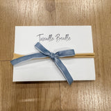 Petit Velvet Headband Bows (color options)