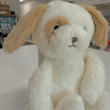 Cream Stuffed Animal Puppy Dog