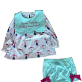 Snowman Princess Dress with Bloomers