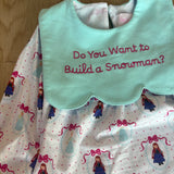 Snowman Princess Dress with Bloomers
