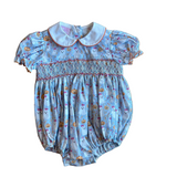 Halloween Ghost Print Short Sleeve Bubble