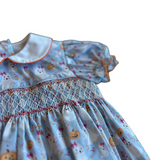 Halloween Ghost Print Short Sleeve Bubble