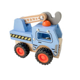 Wooden Vehicles Fire Truck, Construction
