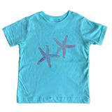 Turquoise Starfish Tee