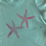 Turquoise Starfish Tee
