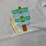 Charleston Beaches Surf Tee