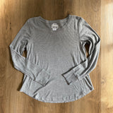 Baby Waffle L/S Top | Heather Grey