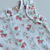 Strawberry Kisses Dress w/ Ruffles