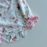 Strawberry Kisses Bubble w/ Bows