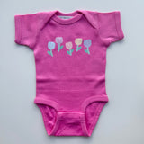 Tulip Fields Pink Bodysuit