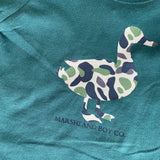 Camo Duck Boys Tee | Hunter Green