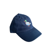 Mallard Duck Kids Hat - Navy Blue