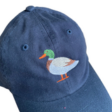 Mallard Duck Kids Hat - Navy Blue