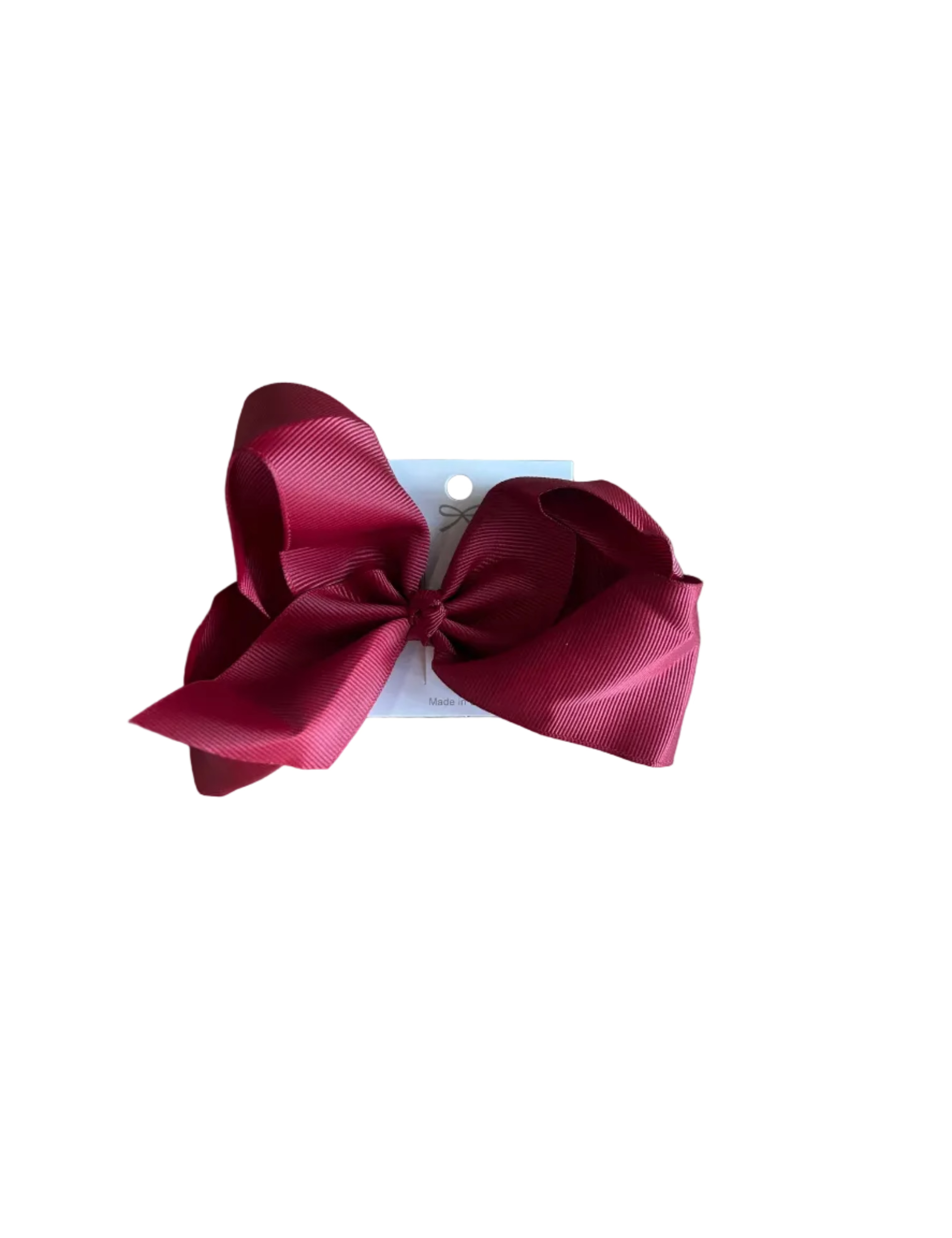 6" Grosgrain Bows - Color Options