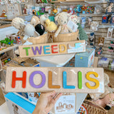 Custom Personalized Wooden Name Puzzle (Order by 12/4 for Christmas)