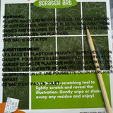 Scratch Art Cards - Sarfari