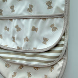 3 Pack Bear Friends Pocket Bib