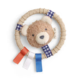 Teething Ring with Plush Character - Bear