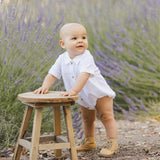 Henry Romper I White