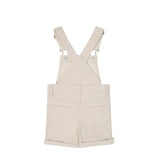 Chase Short Overall | Powder Pink/Egret