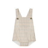 Organic Cotton Samy Playsuit - Billy Check