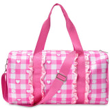 Theme Lake Life Quilted Duffel