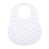 Little Sister Printed Bib Pink