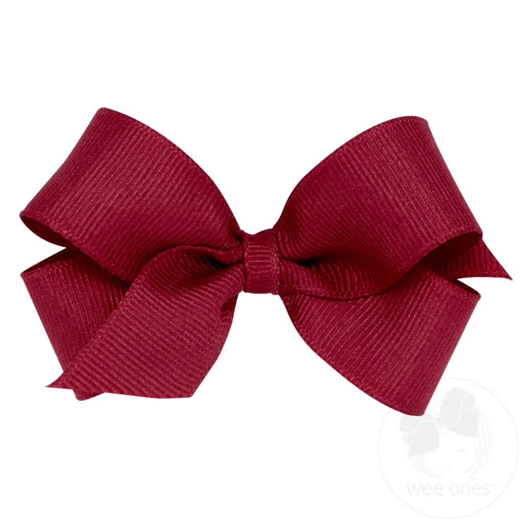 Grosgrain Wee Ones Mini Bow - Color Options