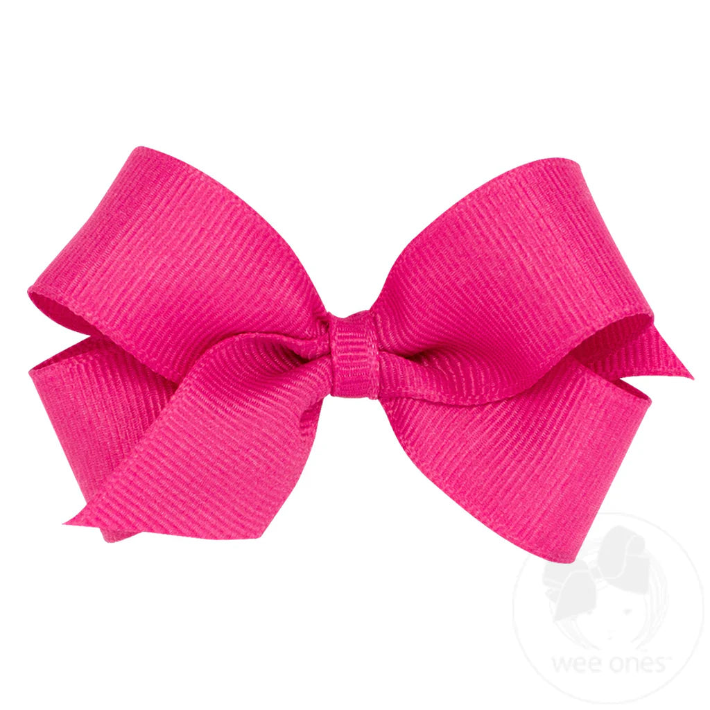 Grosgrain Wee Ones Mini Bow - Color Options